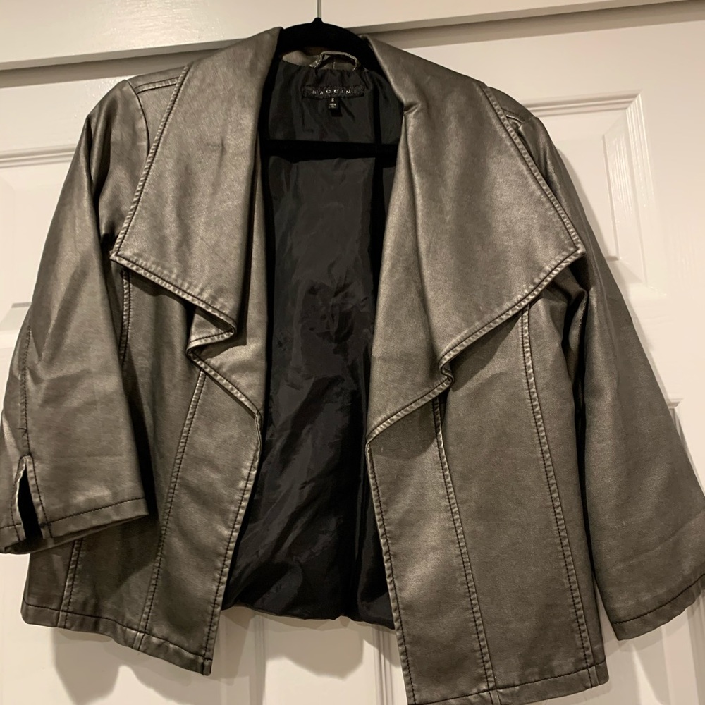 Baccini Leather Jacket - image 2